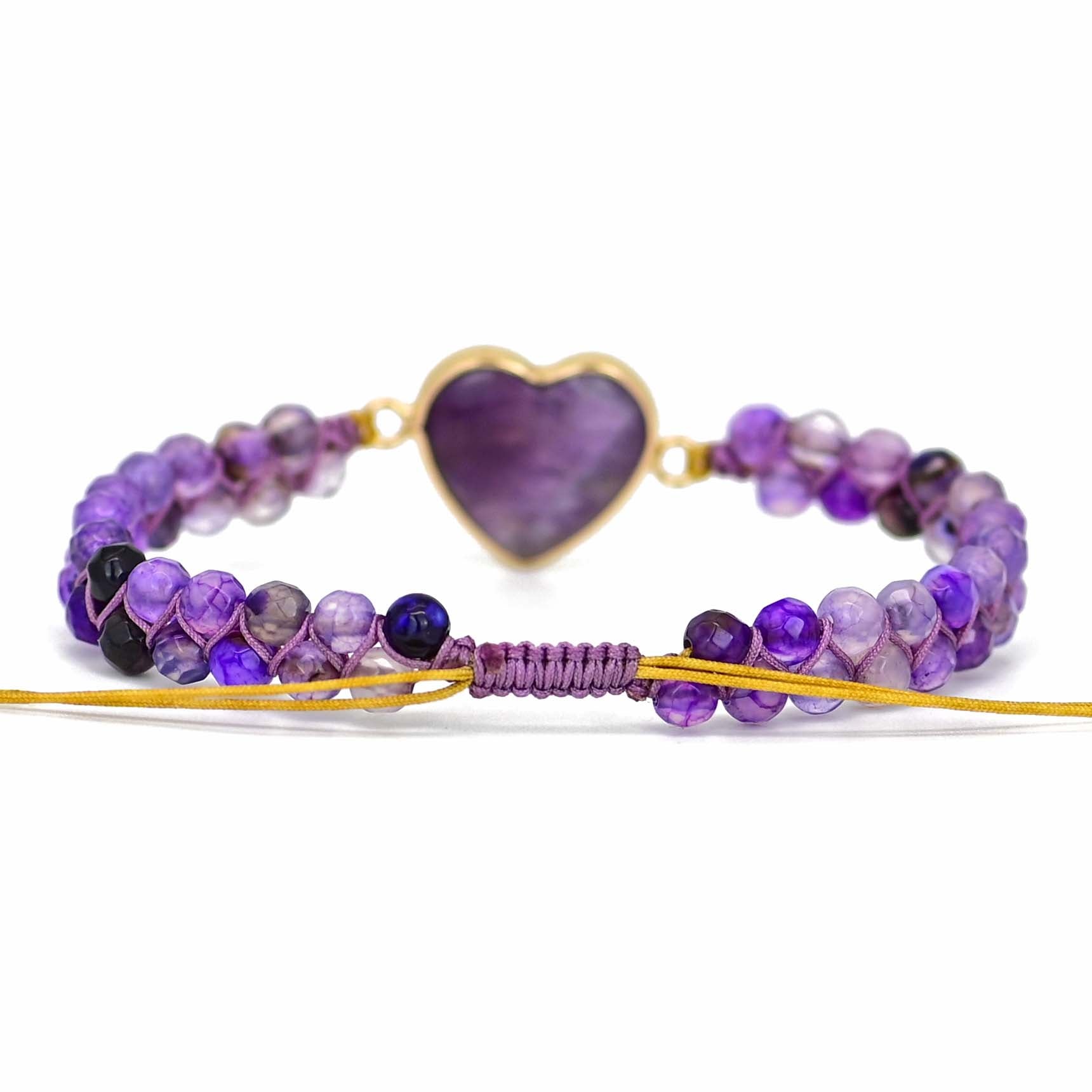 Pulseira de Amor em Ametista Olívia Boutique Joias