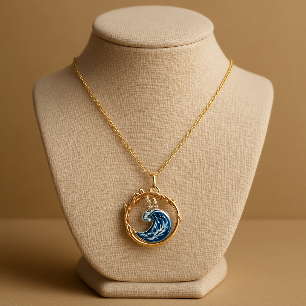 Colar da Seção do Oceano Olívia Boutique Joias