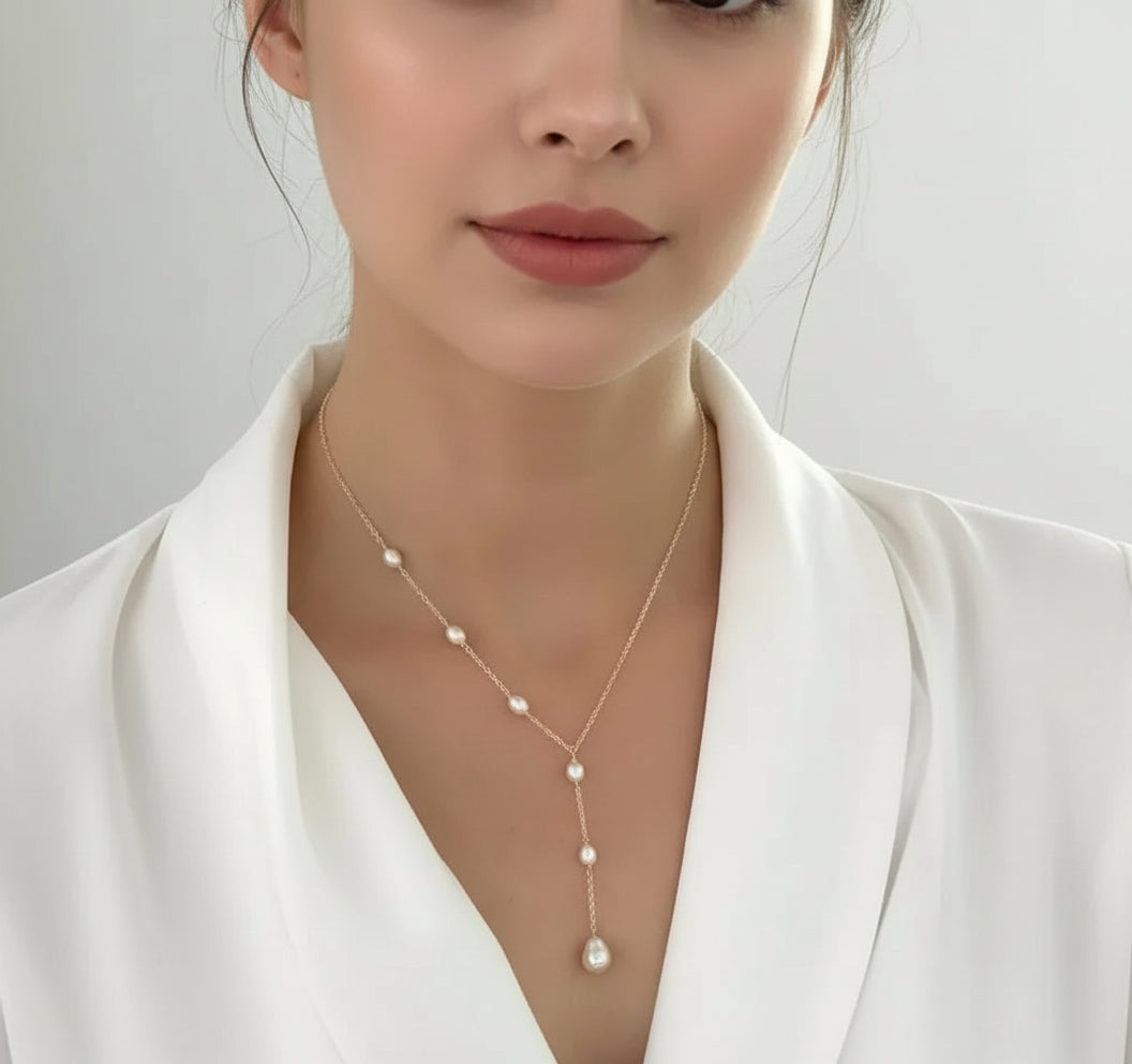 Colar de Pérola Antiga Olívia Boutique Joias